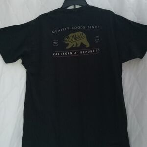 Y2K O'Neill Black Short-Sleeve California Republic Graphic Tee